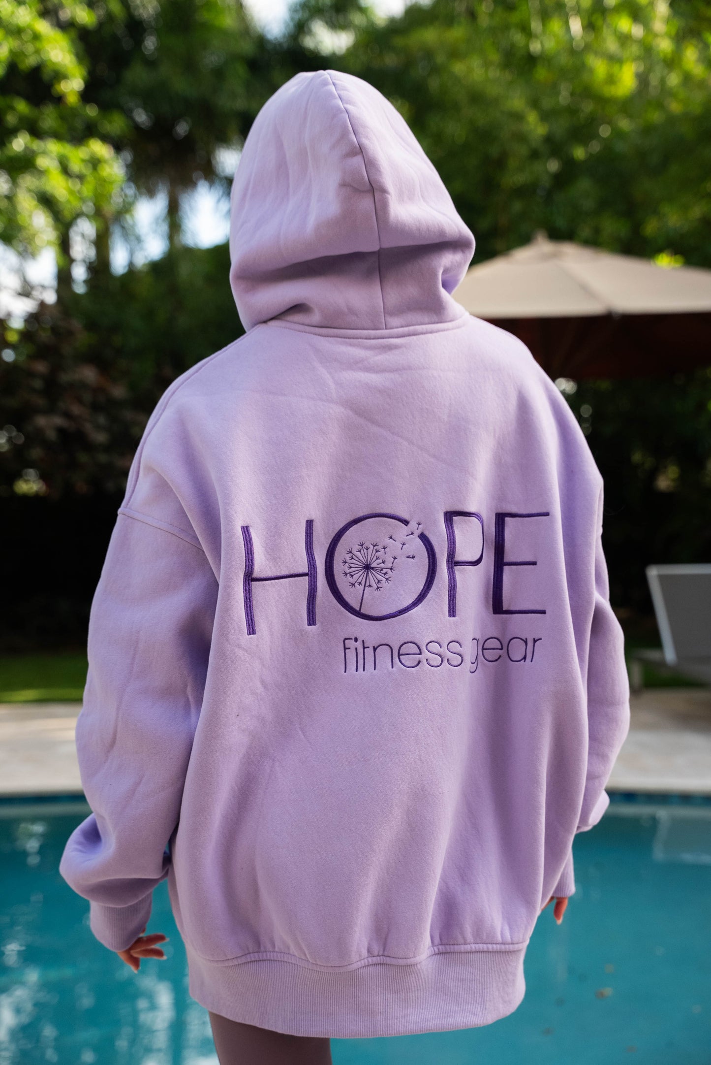 Hope Fitness Oversized Dandelion Hoodie