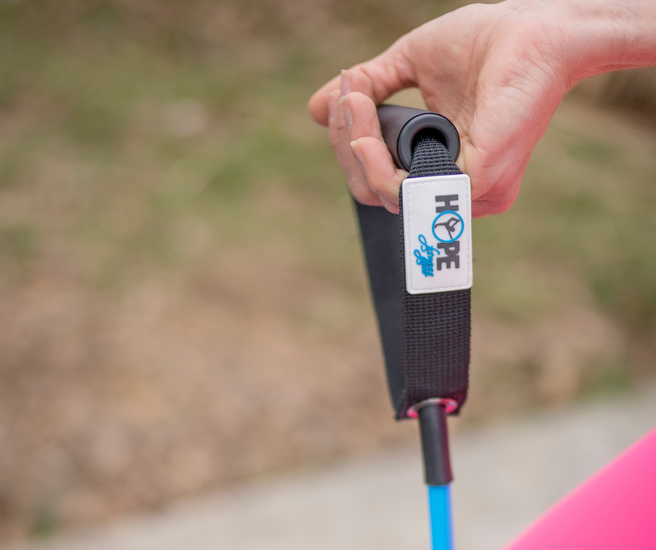 Resistance Tube Bands with Handles Attached