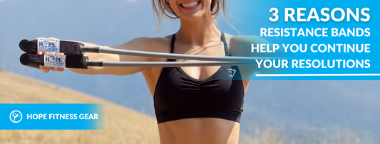 How Resistance Bands Help You Continue Your New Year's Resolutions