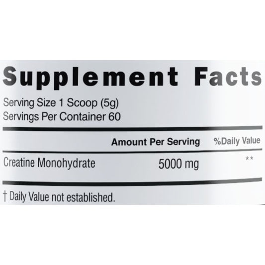 Pure Creatine Monohydrate (Unflavored)