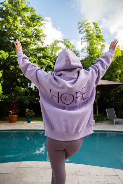 Hope Fitness Oversized Dandelion Hoodie