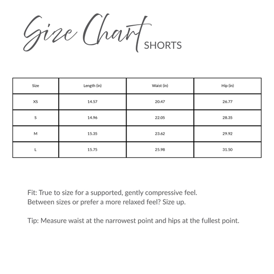 Mid High-Rise Shorts